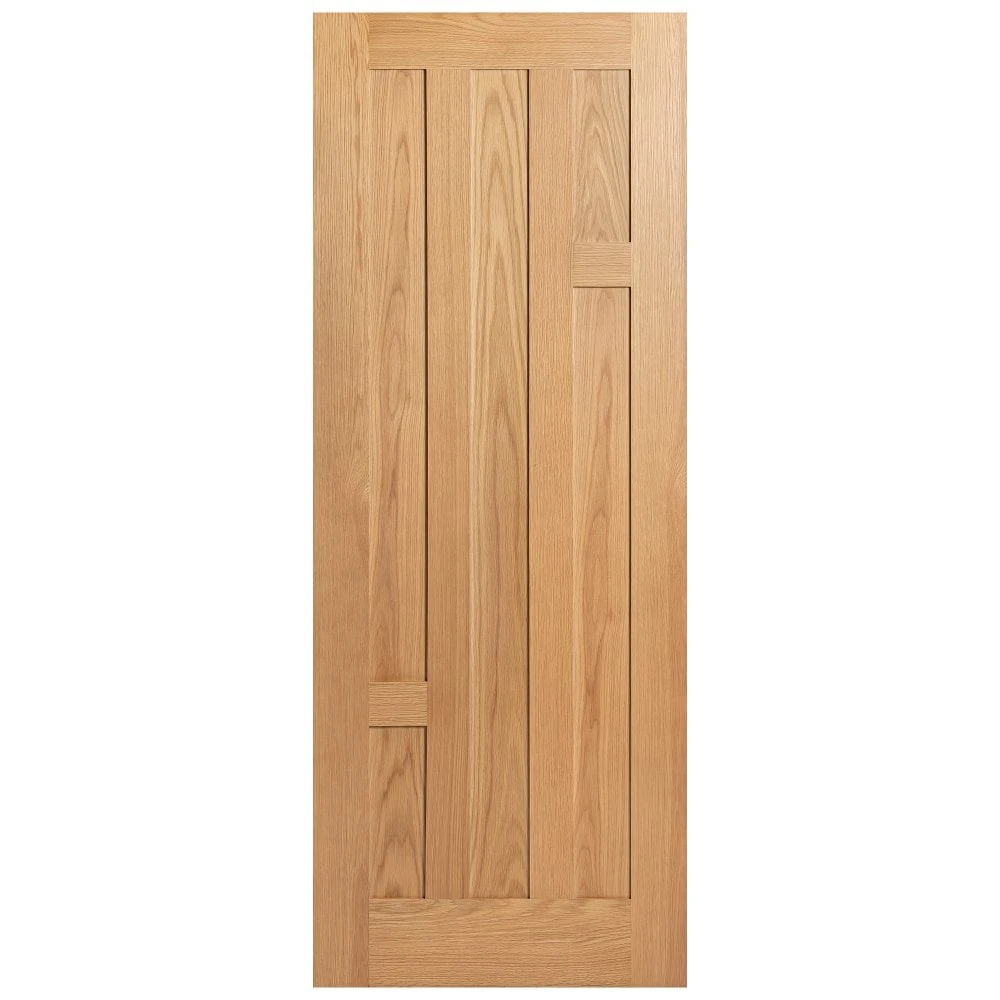 Oak Internal Fully Finished Stamford 5 Panel FD30 Fire Door (108076) 3 Oak Internal Fully Finished Stamford 5 Panel FD30 Fire Door (108076) - Image 3