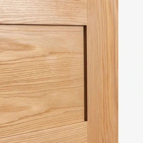 Oak Internal Fully Finished Edison 7 Panel FD30 Fire Door (108072) -Oak Door Store 1642696424 47871900