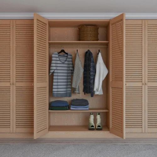 28mm Clear Pine Open Louvre Door 12 28mm Clear Pine Open Louvre Door -Oak Door Store 1643808802 45867000