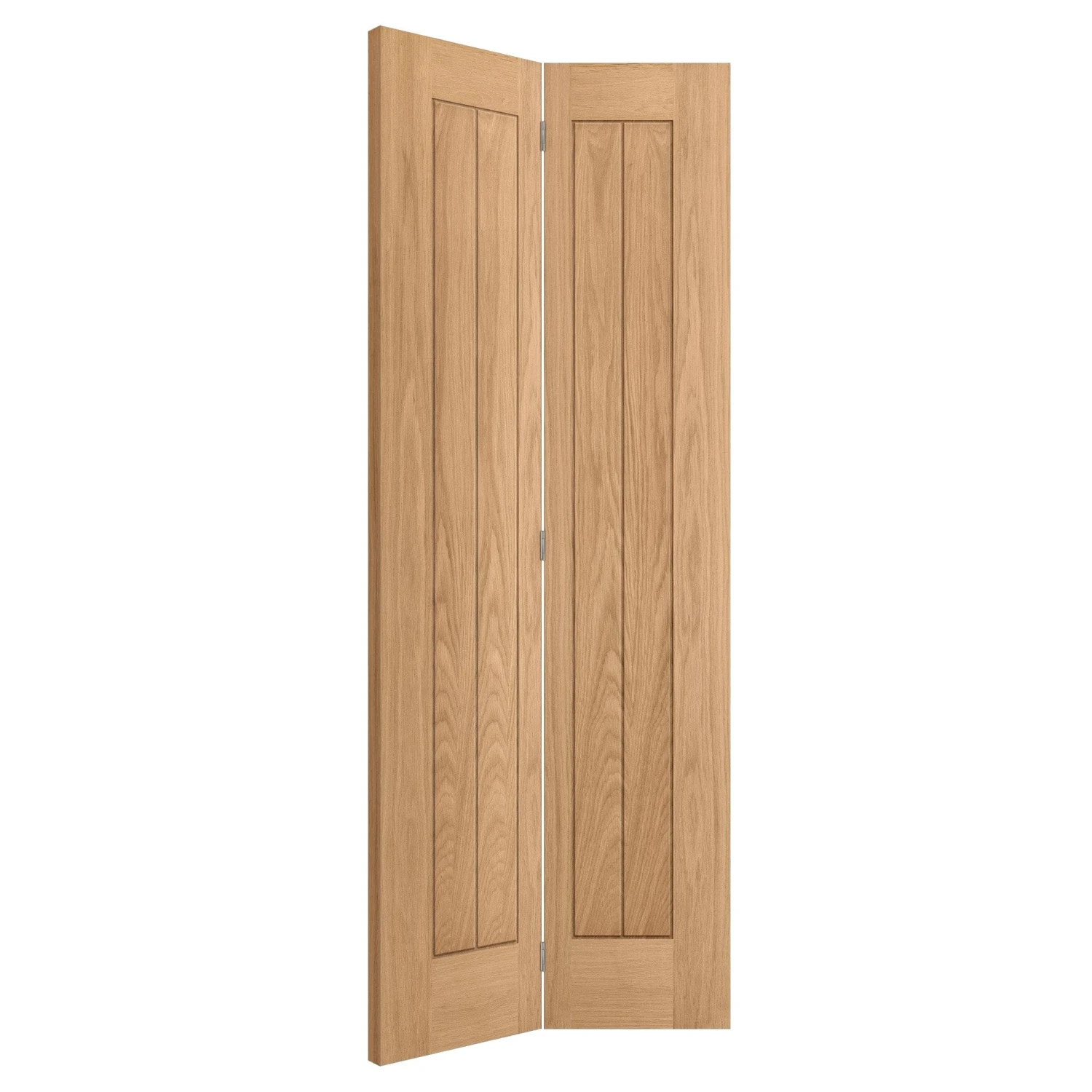 Oak Internal Unfinished Bi-fold Farley Door (108132) 2 Oak Internal Unfinished Bi-fold Farley Door (108132) - Image 2