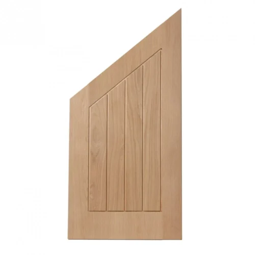 Liberty Doors | Internal Oak Unfinished Farley Angled Under-Stair Cupboard Door (107971) -Oak Door Store 1645794883 12218000