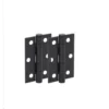 76mm (3'') Ball Bearing Hinge Pair, Matt Black (108611)