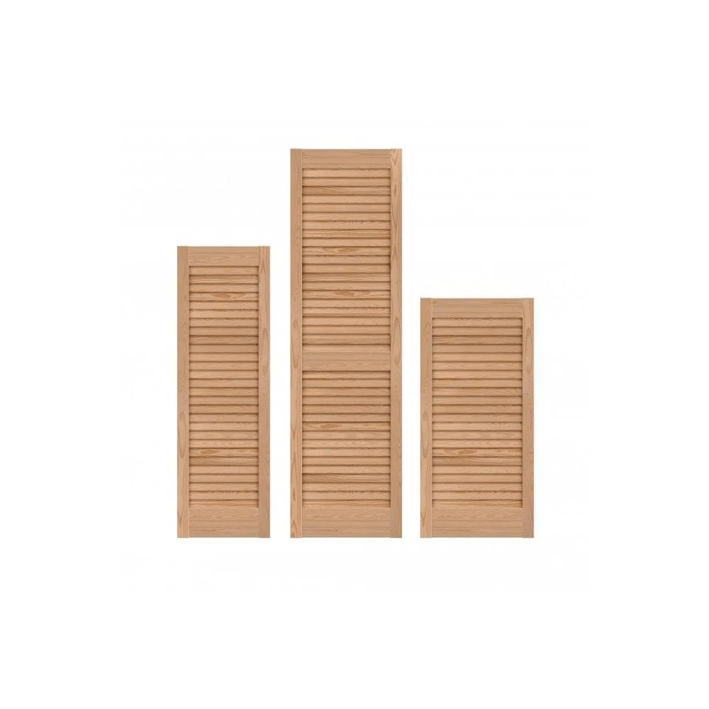 28mm Clear Pine Open Louvre Door 1 28mm Clear Pine Open Louvre Door