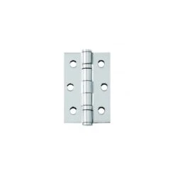 75mm (3") Ball Bearing Butt Hinge - Polished Chrome (84965)