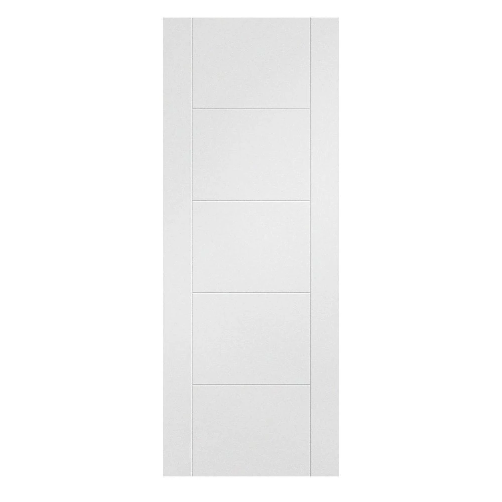 White Internal Primed Parma 5 Panel FD30 Fire Door (110293) 3 White Internal Primed Parma 5 Panel FD30 Fire Door (110293) - Image 3