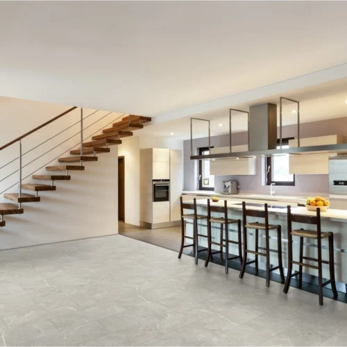 Concrete Light Slate - Universo Water-Resistant 8mm Water-Resistant Laminate Flooring (113500)