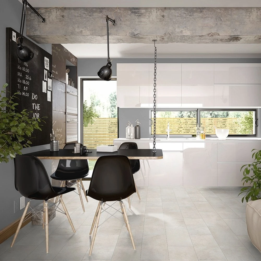 Concrete Beige Stone - Universo Water-Resistant 8mm Water-Resistant Laminate Flooring (113501) 1 Concrete Beige Stone - Universo Water-Resistant 8mm Water-Resistant Laminate Flooring (113501)