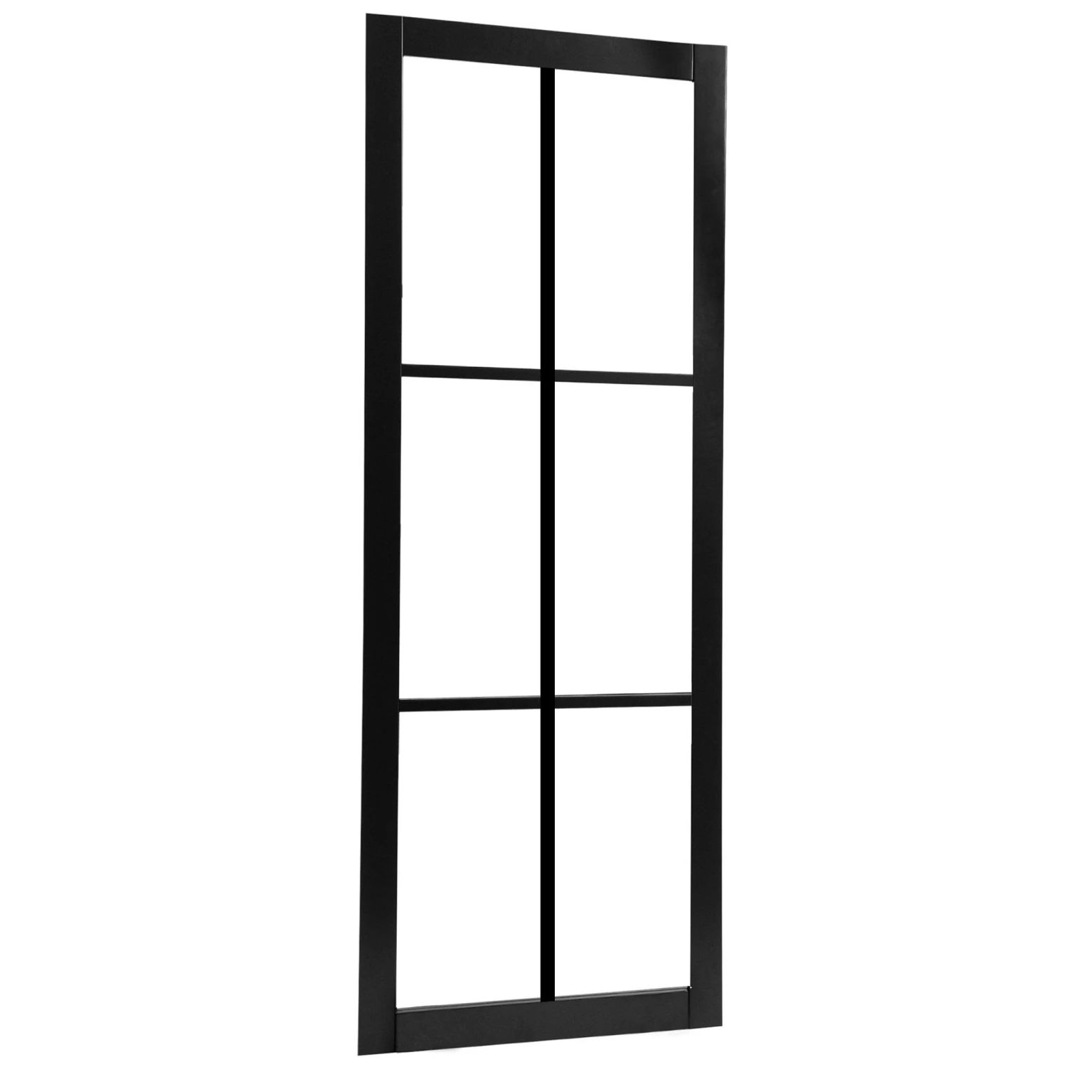 Graphite Black Internal Fully Finished Industrial Studio 6 Light Clear Glass Door (108315) 2 Graphite Black Internal Fully Finished Industrial Studio 6 Light Clear Glass Door (108315) - Image 2