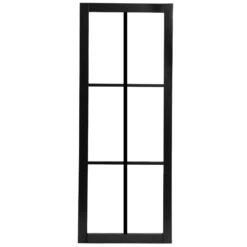 Graphite Black Internal Fully Finished Industrial Studio 6 Light Clear Glass Door (108315) 8 Graphite Black Internal Fully Finished Industrial Studio 6 Light Clear Glass Door (108315) -Oak Door Store 1658497650 95303300