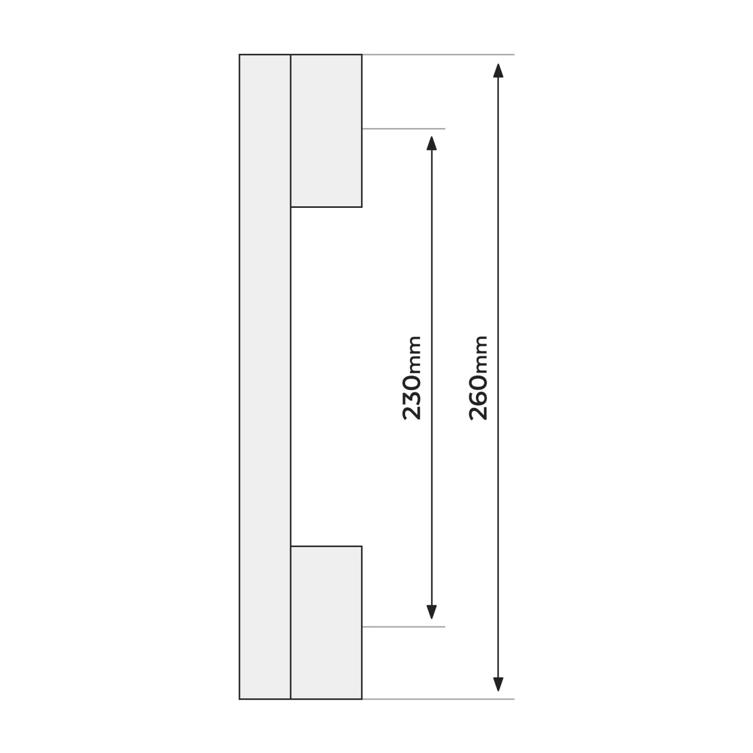 Studio Pull Handle Set - Anthracite Grey (105860) 4 Studio Pull Handle Set - Anthracite Grey (105860) - Image 4