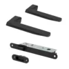 Studio Square Rose Slim Handle Set - Matt Black (115265)
