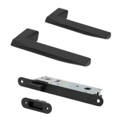 Studio Square Rose Slim Handle Set - Matt Black (115265)