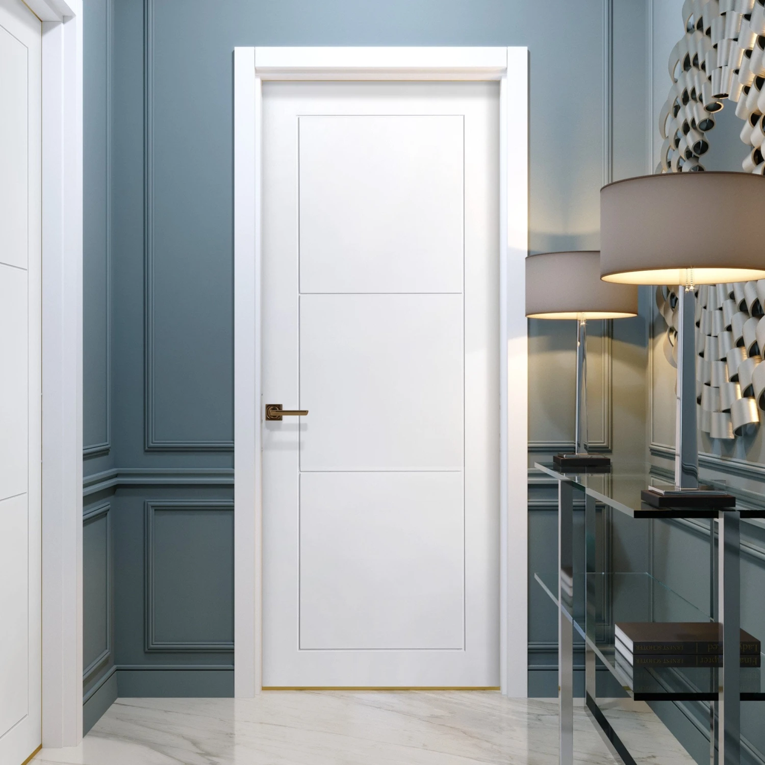 White Internal Primed Temple FD30 Fire Door (79065) 1 White Internal Primed Temple FD30 Fire Door (79065)