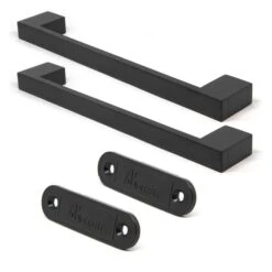 Studio Pull Handle Set - Matt Black (115266)
