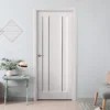 White Internal Primed Toledo 3 Panel Fire Door (115601)