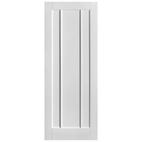 White Internal Primed Toledo 3 Panel Fire Door (115601) -Oak Door Store 1661948519 20350300