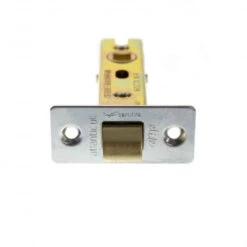 63mm (2.5'') CE13 Fire Rated Bolt Through Tubular Latch - Polished Chrome (117606)