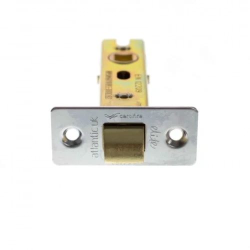 63mm (2.5'') CE13 Fire Rated Bolt Through Tubular Latch - Polished Chrome (117606)