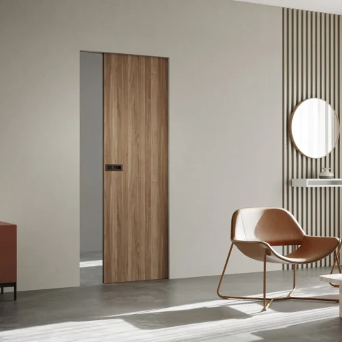 100mm Ermetika Absolute EvoKit Single Frameless Pocket Door System (118489)