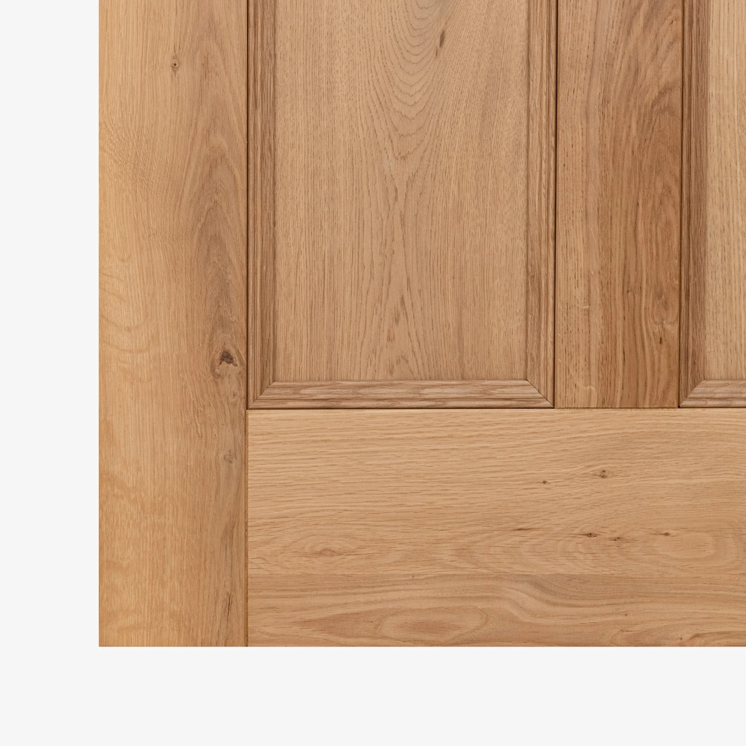 Rustic Oak Internal Fully Finished Victorian 4 Panel Door (118970) 4 Rustic Oak Internal Fully Finished Victorian 4 Panel Door (118970) - Image 4