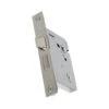 Zeta 75mm (3") Mortice Bathroom Lock - Polished Nickel (75838)