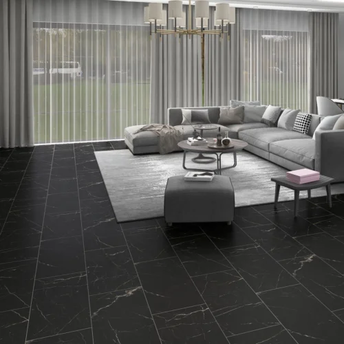 Black Marble - Lifestyle Plus 5mm Rigid Core Vinyl Flooring (119173)