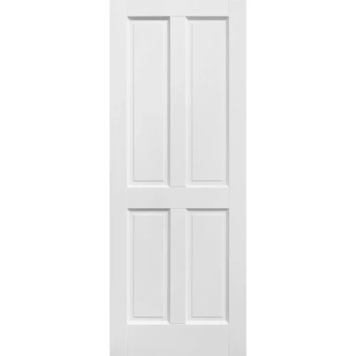 White Internal Primed Berkeley 4 Panel FD30 Fire Door (119698) -Oak Door Store 1687514455 46394900