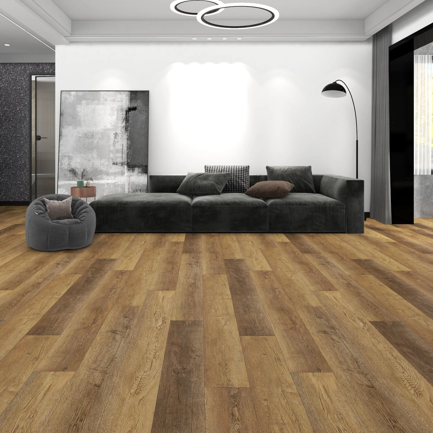 Farmhouse Oak - Lifestyle SPC 5mm Rigid Core Vinyl Flooring (119011) 1 Farmhouse Oak - Lifestyle SPC 5mm Rigid Core Vinyl Flooring (119011)