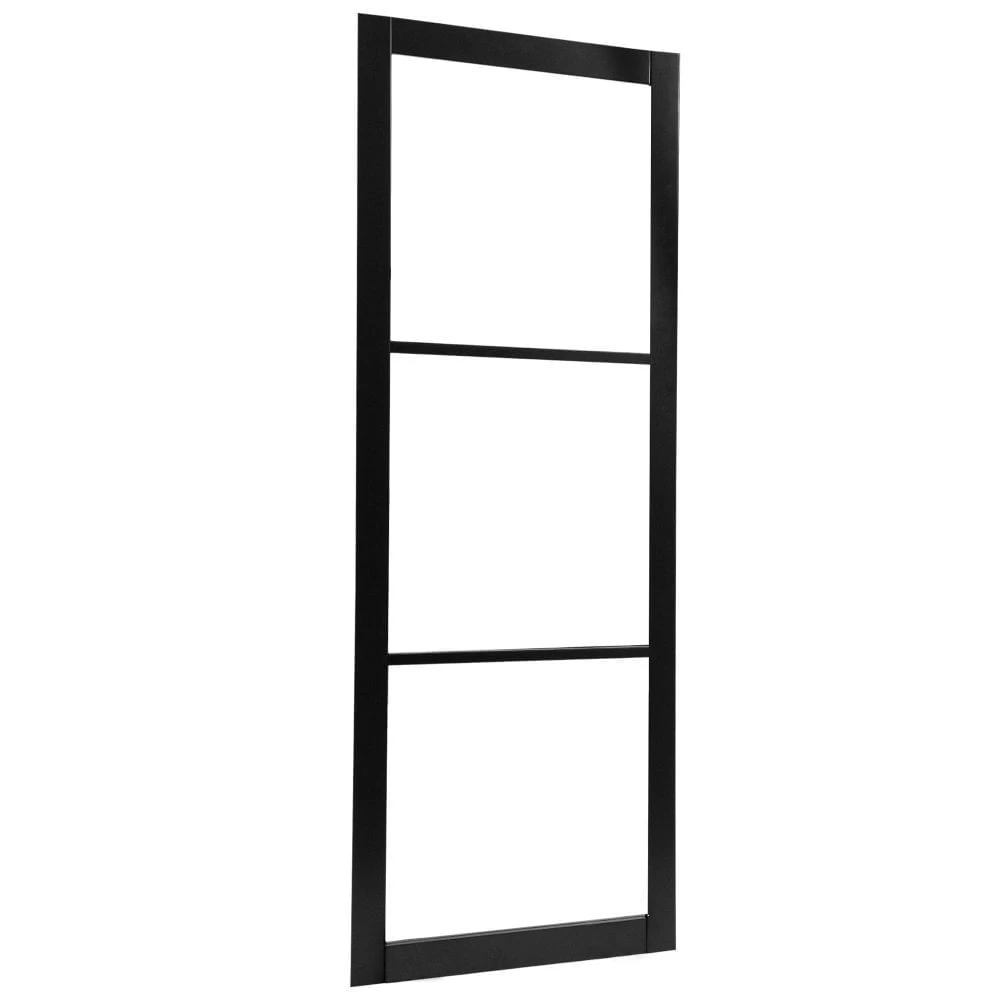 Internal Primed Industrial 2.0 Lifestyle 3 Light Clear Glass Door (119805) 2 Internal Primed Industrial 2.0 Lifestyle 3 Light Clear Glass Door (119805) - Image 2