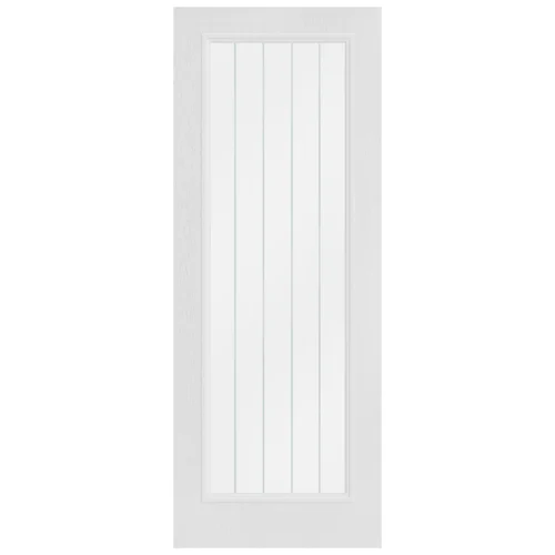 White Internal Textured Lifestyle Cottage Primed 1 Light Obscure Lined Clear Glass Door (119741) 5 White Internal Textured Lifestyle Cottage Primed 1 Light Obscure Lined Clear Glass Door (119741) -Oak Door Store 1691674965 28001600