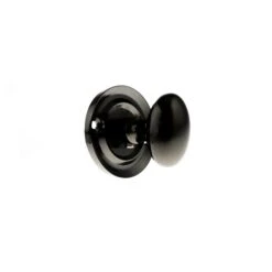 Old English WC Turn And Release Knob - Gun Metal (119787)
