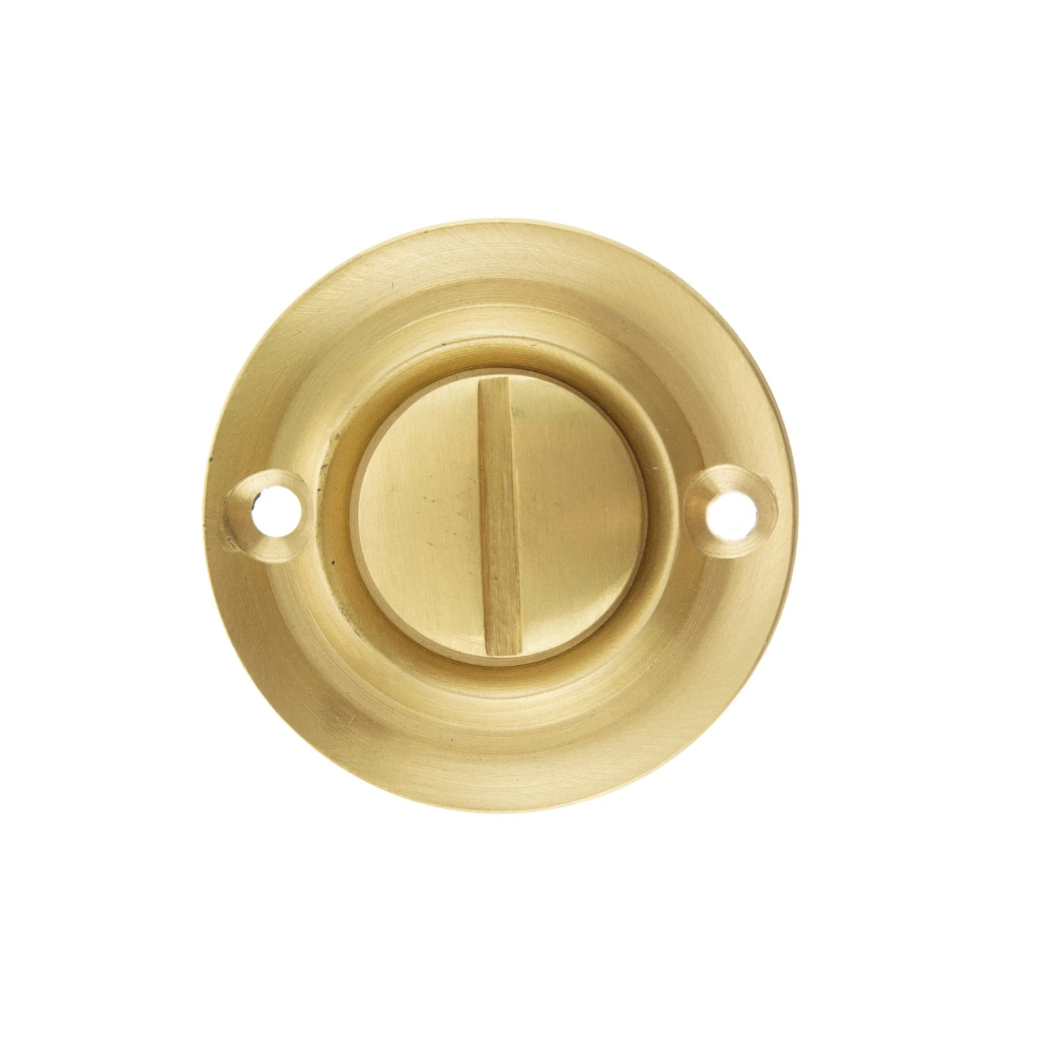 Old English WC Turn And Release Knob - Satin Brass (119786) 3 Old English WC Turn And Release Knob - Satin Brass (119786) - Image 3