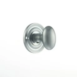 Old English WC Turn And Release Knob - Satin Chrome (119785)