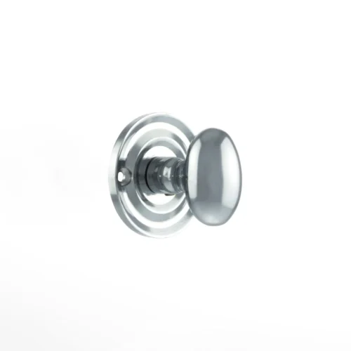 Old English WC Turn And Release Knob - Polished Chrome (119783)