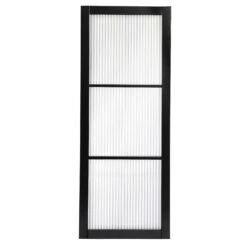 Internal Primed Industrial 2.0 Lifestyle 3 Light Reeded Glass Door (119738) -Oak Door Store 1692790057 86200700