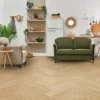 Prime Oak - Lifestyle SPC Herringbone 5.5mm Rigid Core Vinyl Flooring (119087)
