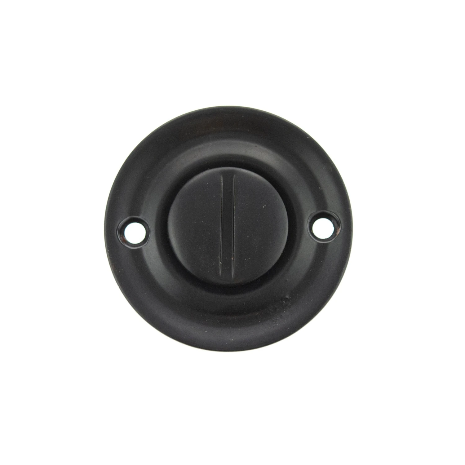 Old English WC Turn And Release Knob - Matt Black (119782) 2 Old English WC Turn And Release Knob - Matt Black (119782) - Image 2