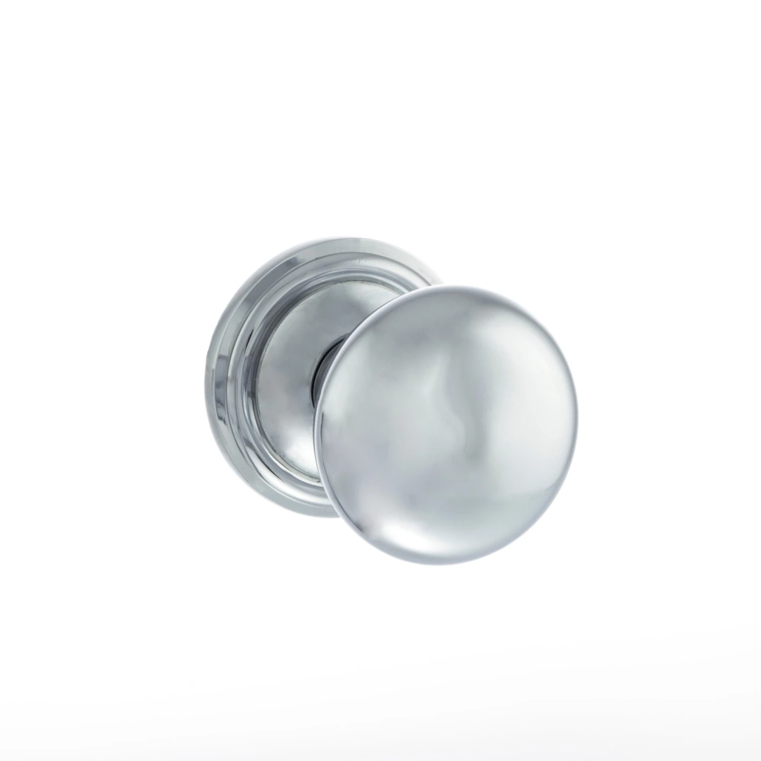 Old English Harrogate Mushroom Round Mortice Door Knob - Polished Chrome (119758) 1 Old English Harrogate Mushroom Round Mortice Door Knob - Polished Chrome (119758)