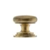 Victorian Louvre Door Knob - Antique Brass (119748)