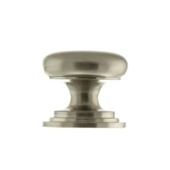 Victorian Louvre Door Knob - Satin Nickel (119749)
