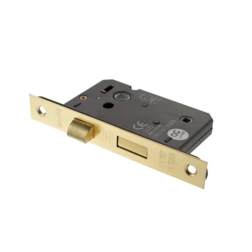 (3'') CE Bathroom Lock - Satin Brass (119774)