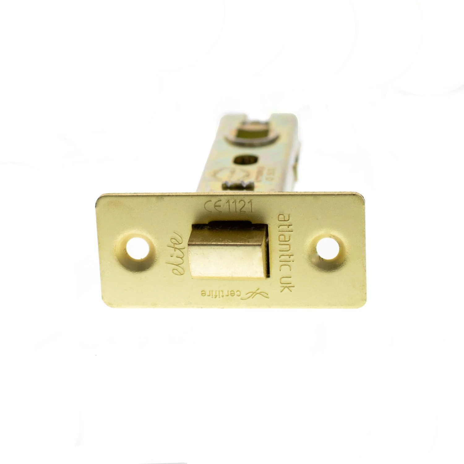 78mm (3'') Bolt Through Tubular Latch - Satin Brass (119780) 1 78mm (3'') Bolt Through Tubular Latch - Satin Brass (119780)