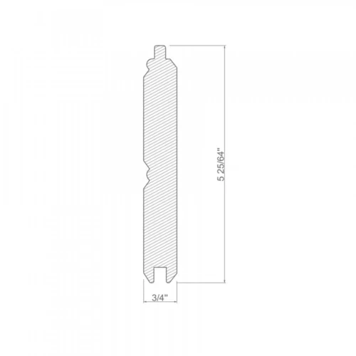 White - 2.4m Painted TandG Moulding (120094) -Oak Door Store 1695731786 46397600