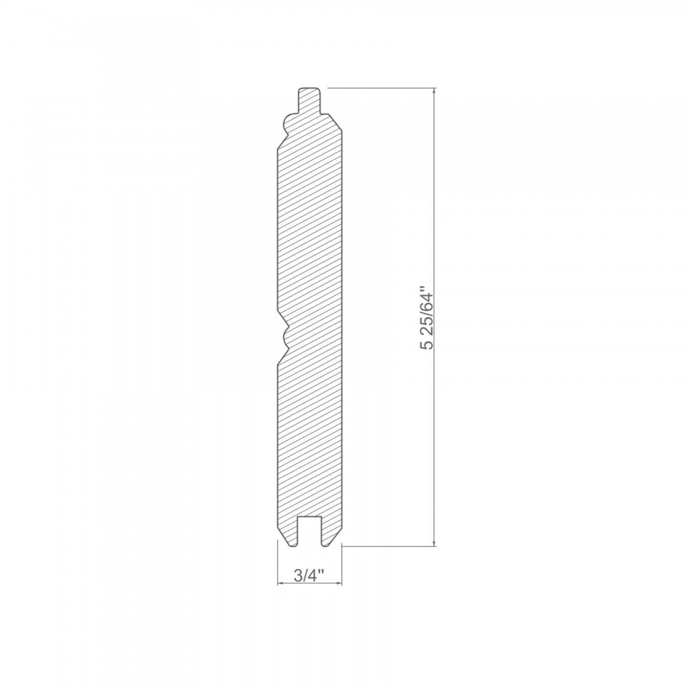 White - 2.4m Painted TandG Moulding (120094) 3 White - 2.4m Painted TandG Moulding (120094) - Image 3