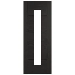 Black Internal Fully Finished Oak Parma 1 Light Clear Glass Door (119801) 6 Black Internal Fully Finished Oak Parma 1 Light Clear Glass Door (119801) -Oak Door Store 1695734023 86963800