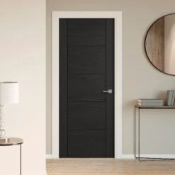 Black Internal Fully Finished Oak Parma FD30 Fire Door (119800)