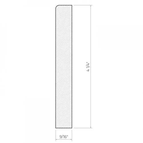 White - 2.4m Painted Medium Base Moulding (120104) 5 White - 2.4m Painted Medium Base Moulding (120104) -Oak Door Store 1695889069 97042000