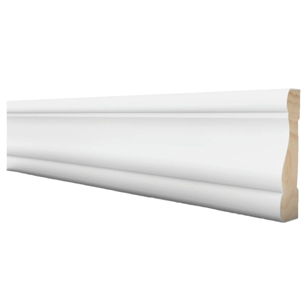 White - 2.4m Painted Decorative Casing Moulding (120108) 1 White - 2.4m Painted Decorative Casing Moulding (120108)