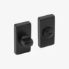 Studio Bathroom WC Turn And Release Lock - Matt Black (324763)