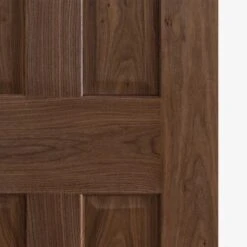 Internal Walnut Fully Finished 4 Panel Victorian FD30 Fire Door (117105) -Oak Door Store 1695910212 22517600